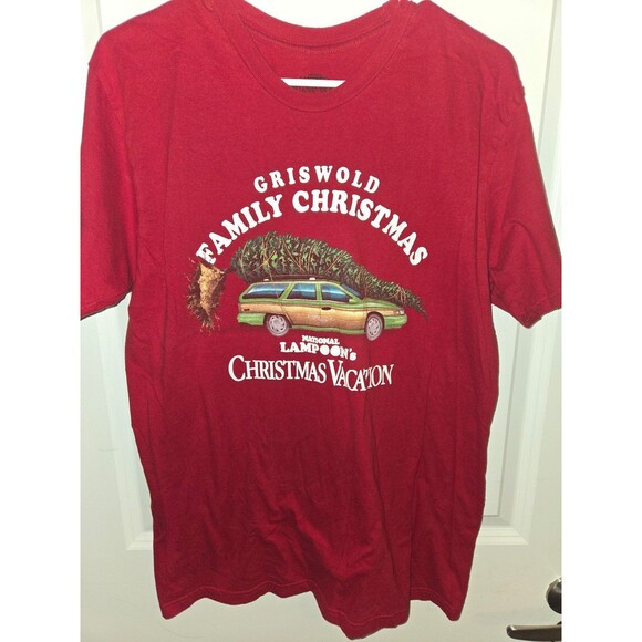 National Lampoons Christmas Vacation Griswald Family Christmas T-Shirt. Large - Picture 1 of 4